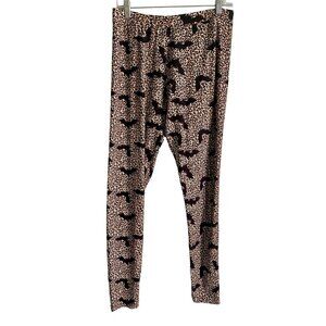 Runway Ready Animal Print Women's Leggings Women's Size 1X NEW